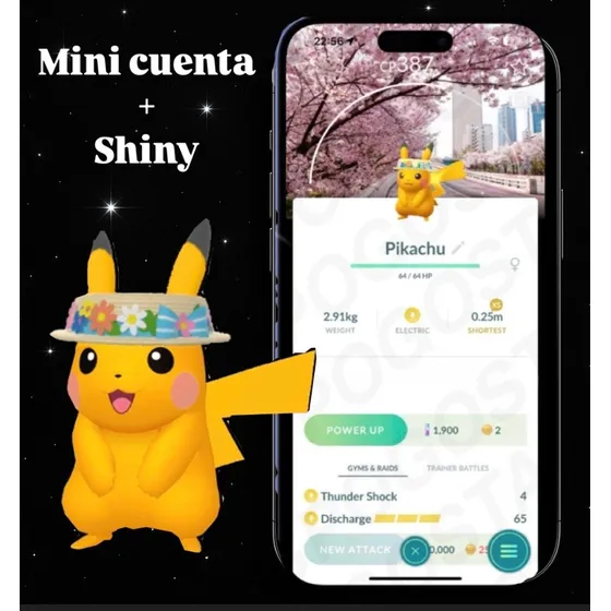 Ptc Mini Pokemon + Pikachu Shiny