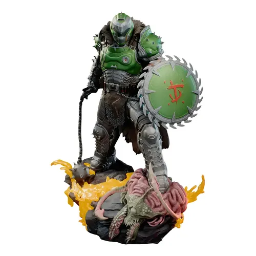 Boneco Doom Eternal Action Figure Marauder Mcfarlane Slayer