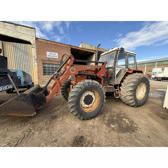 Tractor Fiat 1300 4x4 Con Pala Frontal Motor Nuevo 130hp