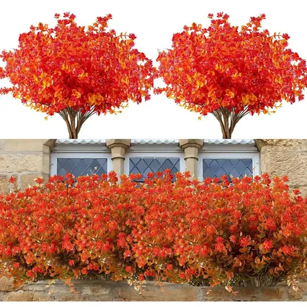 Kit 10 Buquê Flores De Galli Artificial Samambaia Decoração