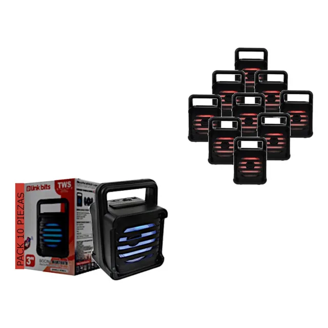 Bocina Radio Fm Compatible Bluetooth 3 Pulgadas