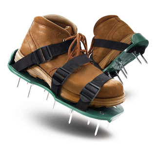 Zapatos Aireadores De Césped Con Correa Ajustable Y Picos Re Zapatos Aireadores De Césped Con Correa Ajustable Y Picos Re
