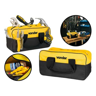 Bolsa Em Lona Para Ferramentas Bl 005 Vonder Cor Amarelo/preto Bolsa Em Lona Para Ferramentas Bl 005 Vonder Cor Amarelo/preto
