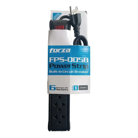 Regleta 6 Tomas Universales Forza 2400w