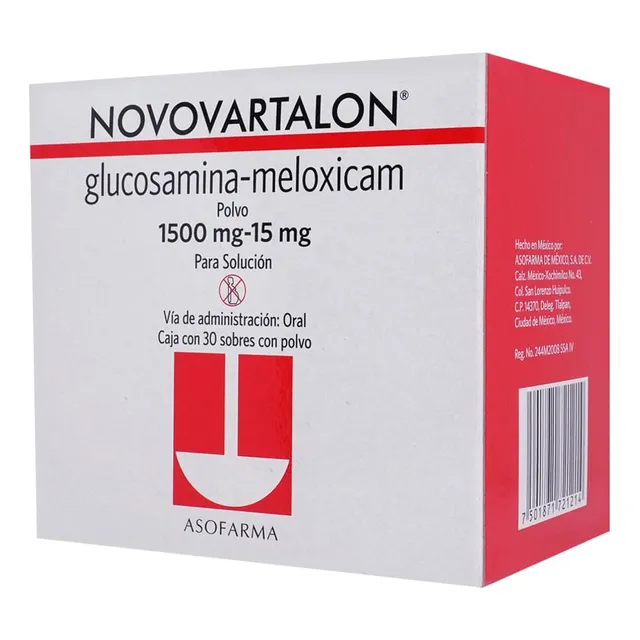 Novovartalon Polvo 1500 Mg/15 Mg, 30 Sobres