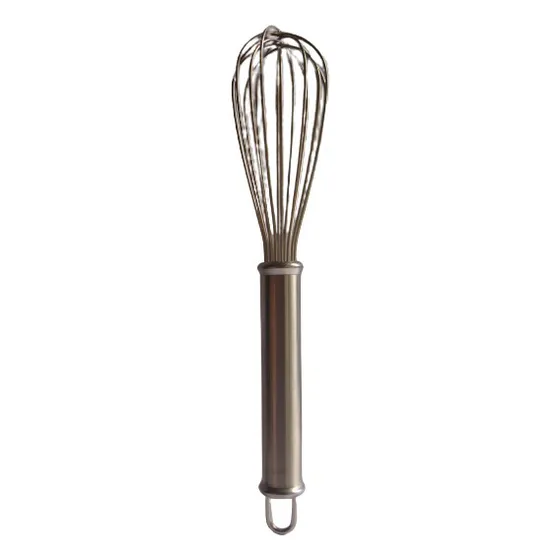 Batidor Manual Acero Inoxidable Pequeño Tipo Pera 32cm