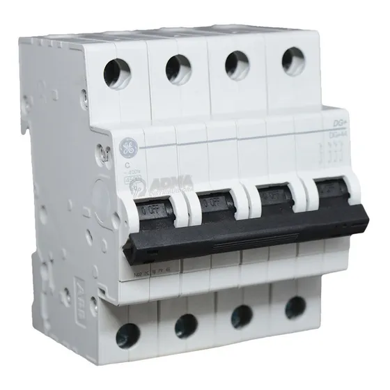 Llave Termica Tetrapolar 40amp General Electric Abb 4x40