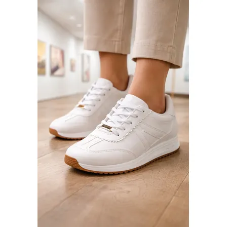 Tenis Vizzano Feminino 1450-202 Branco Liso 39 Br