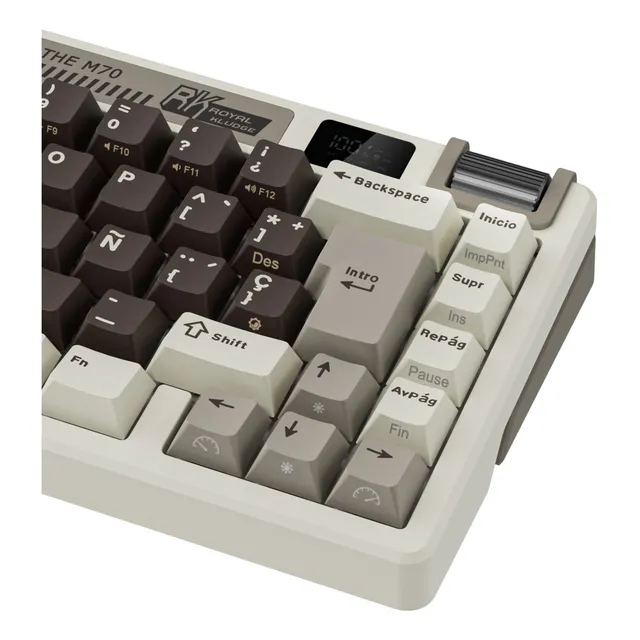 Teclado Mecánico Inalámbrico Español Rk Royal Kludge M70 70%