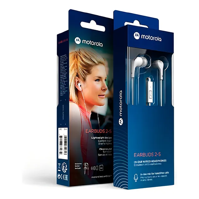 Audifonos Motorola Earbuds 2-s Blanco