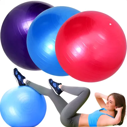 Bola Pilates Yoga Fisioterapia Suiça Ginástica 45cm 150kg - Aleatória