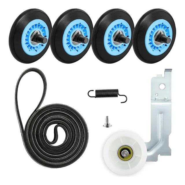 Correa Polea Rodillo Resorte Kit Reparacion Secadora Samsung