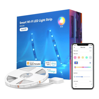 Meross Smart Led Strip Lights, 16.4ft Wifi Strip Works Wi... Meross Smart Led Strip Lights, 16.4ft Wifi Strip Works Wi...