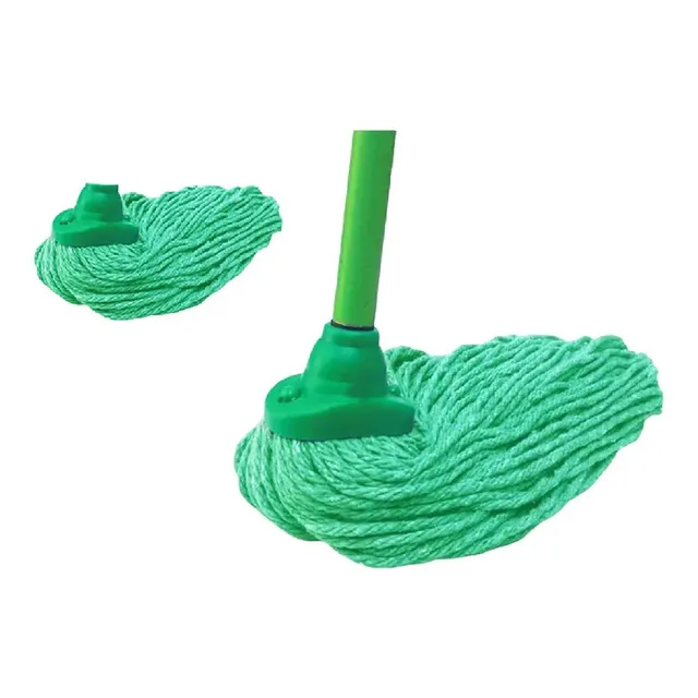 Trapeador + Repuesto 250 Gr. Grapa Plástica Blend Color Verde