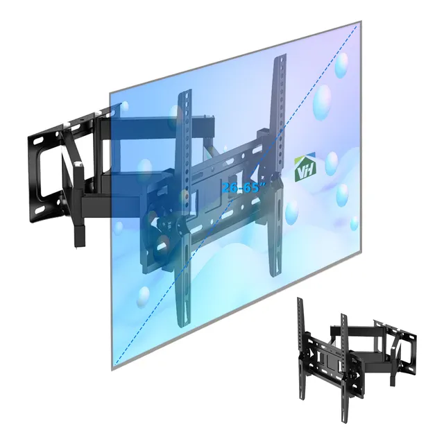Soporte Tv 55 Pulgs Giratorio Pantalla 26 Base Para Tele 65