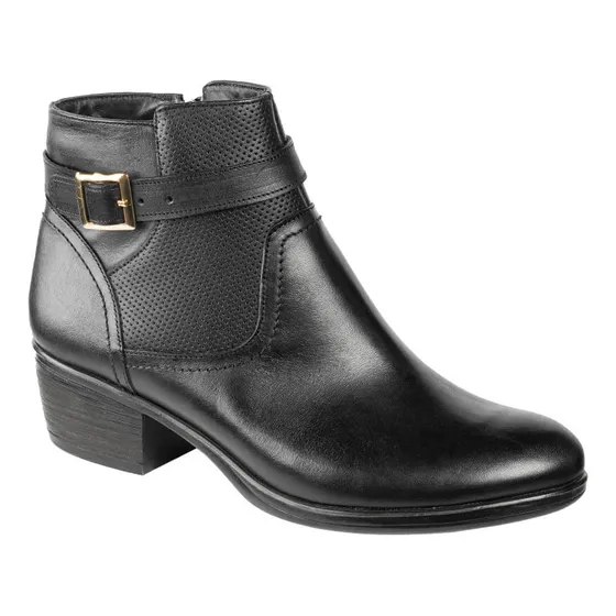 Botines Mujer Jaguar Bt-115 Bt-115 Cuero/negro - Jaguar Tall
