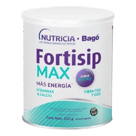 Fortisip Max Maxima Energia X 350 Gr Sin Sabor