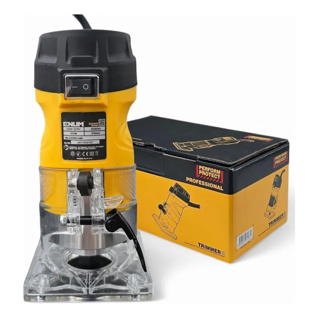 Rebordeadora Ruteadora Enum Carpintería 650w Profesional