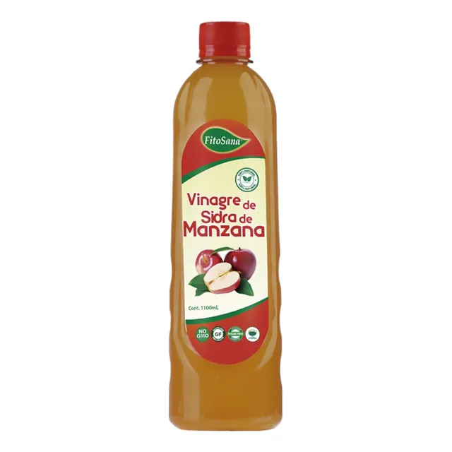 Vinagre De Sidra De Manzana Fitosana 1000ml Pack X2 Botellas