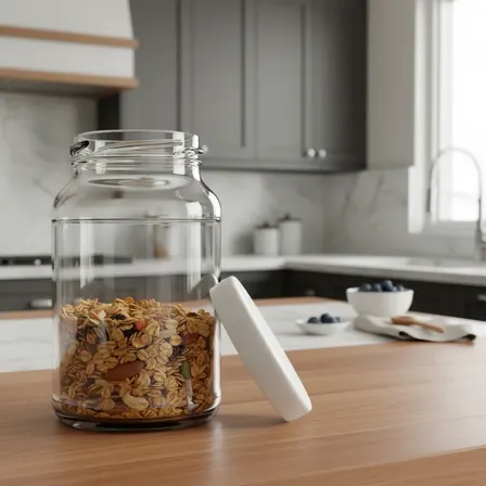 10 Pote De Palmito 500ml Com Tampa Plástica