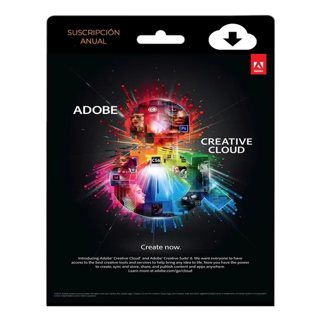 Adobe Creative Cloud (pc/mac) | 20 Apps + 100gb Sub 12 Meses