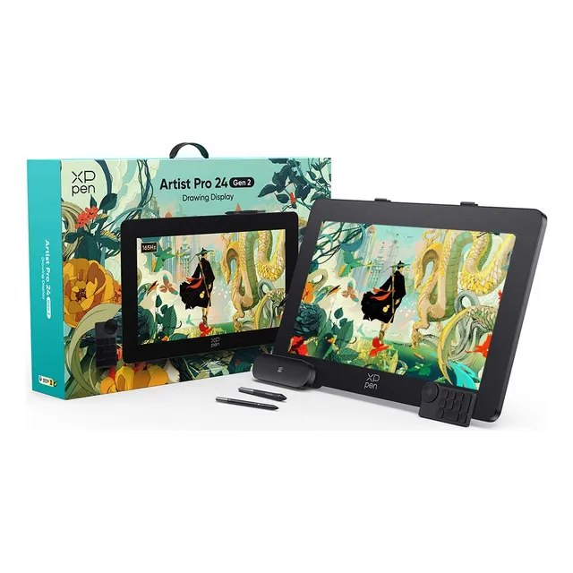Xppen Artist Pro 24 Gen 2, 165 Hz Tableta Gráfica Pantalla