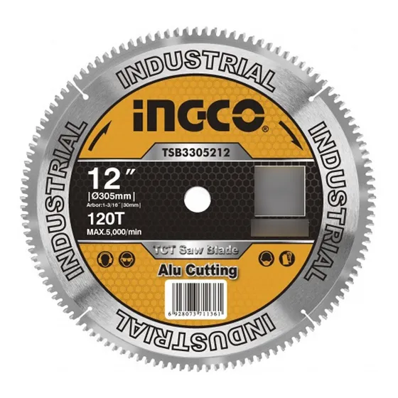 Disco De Ingletadora Para Cortar Aluminio 120 D Ingco 305mm