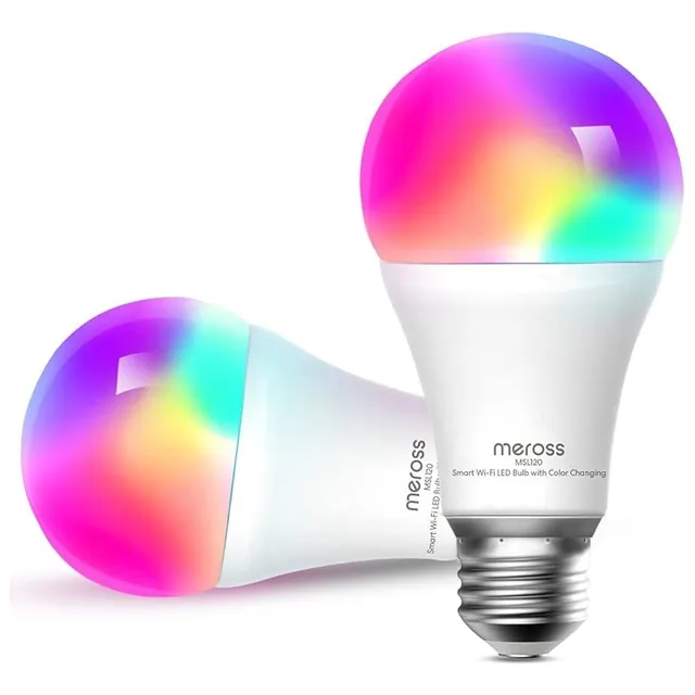 Bombillo Multicolor Smart Wifi Light Bulb  (2 Und)