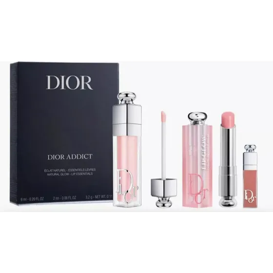 New Dior Addict Set 3 Piezas Lip De Maquillaje