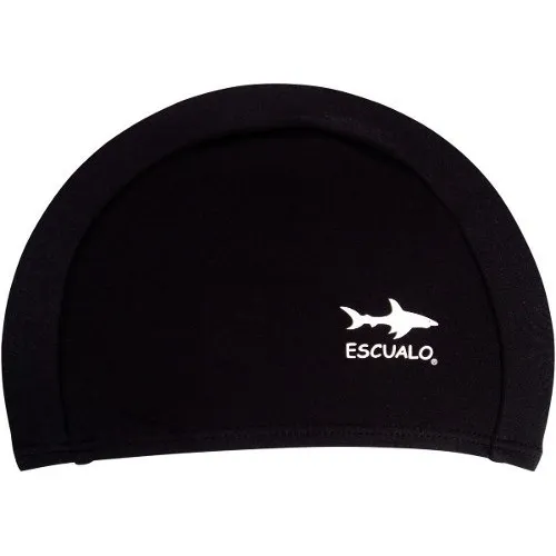 Gorras Natación Escualo Modelo Lycra Negro Diseño De La Tela Liso Talla Unitalla