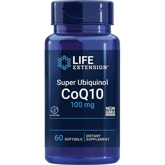Suplemento Life Extension Super Ubiquinol 100 Mg Q10 60 Cap