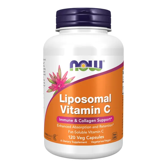Suplemento Now De Vitamina C Liposomal, 120 Cápsulas Vegetar