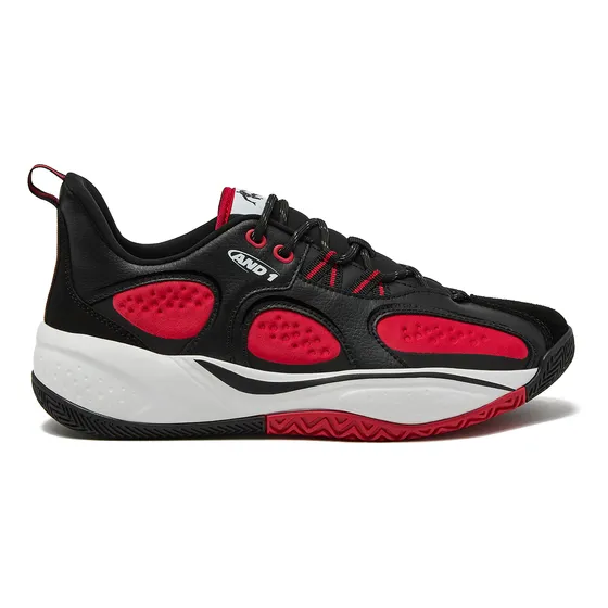 Zapatillas Adulto And1 Cross Up Negro / Rojo