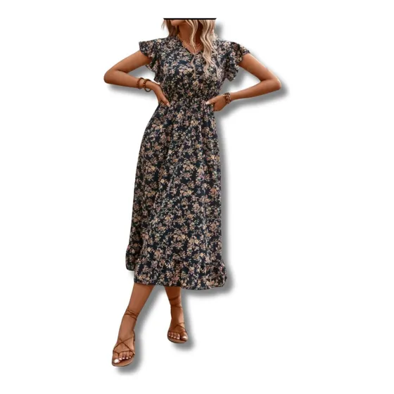 Vestido Para Damas Estampado 3022