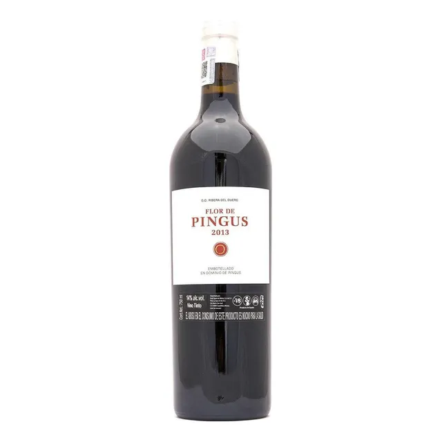 Vino tinto Flor de Pingus 2013 750 ml pack x 6 u