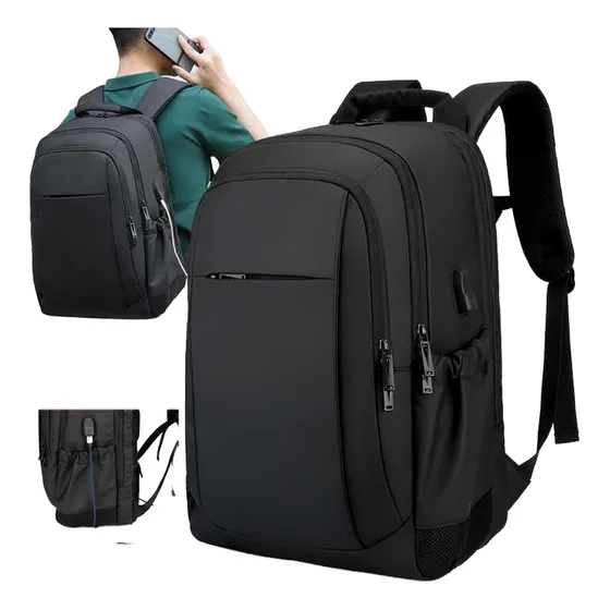 Mochila Viaje Oficina Porta Notebook Usb Impermeable 35-40l