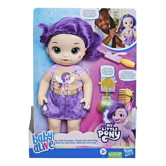 Baby Alive Muñeca Original  Inspirada En My Little Pony