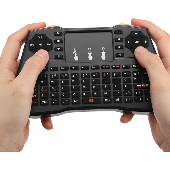Mini Teclado I8plus 2.4g Sem Fio Qwerty Multi Point