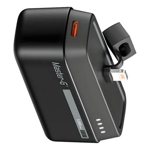 Batería Externa Power Bank 5000 Mah Pocket Para iPhone