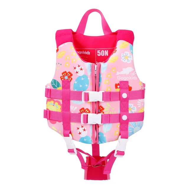 Chaleco Natacion Para Niño Flotante Libra Chaqueta Correa