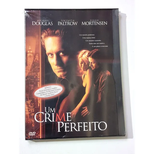 Dvd Um Crime Perfeito Snapcase Original Lacrado