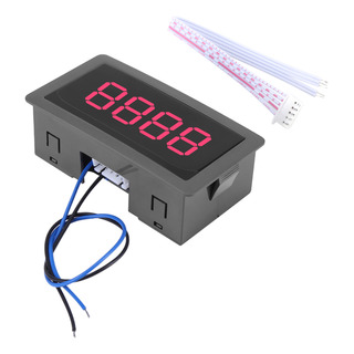 Medidor Digital Con Pantalla Led Dc De 4 Dígitos, 09999 Arr Medidor Digital Con Pantalla Led Dc De 4 Dígitos, 09999 Arr