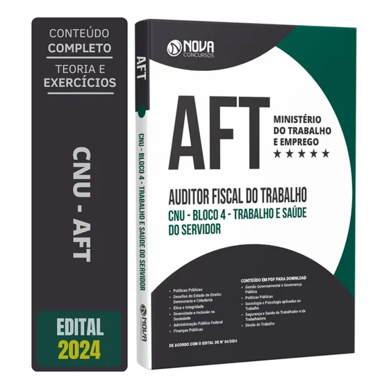 Apostila Aft - Ministério Do Trabalho E Emprego - Auditor Fiscal Do Trabalho - Mte