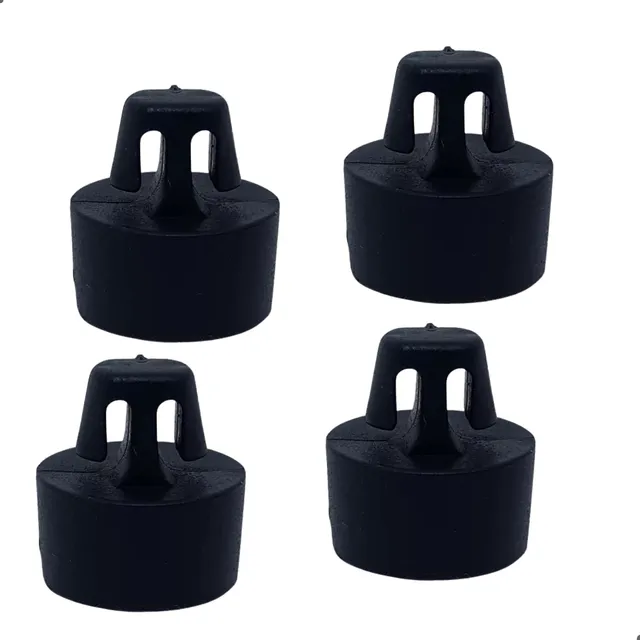 4x Pezinho Do Microondas Electrolux Mi41s Me28s Mec41 Mg41r