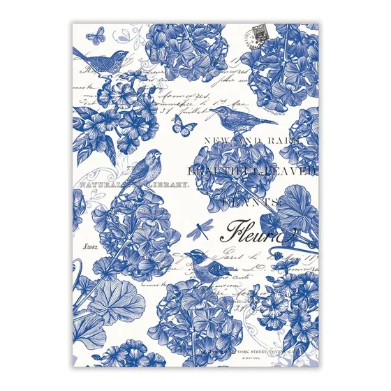Toalla Cocina Algodon Diseño Indigo