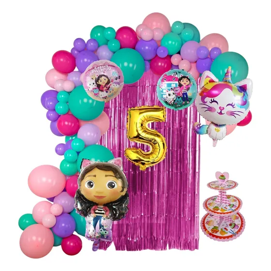 Globo Gabby Casa Muñecas Dollhouse Cats Gato Pandy Patas