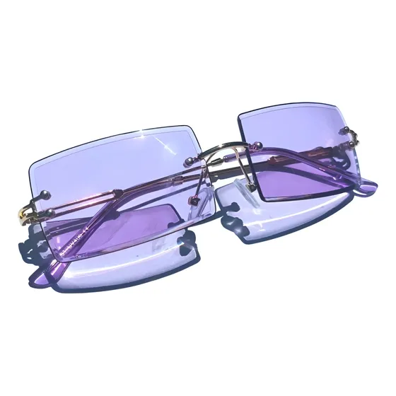 Anteojos De Sol Cuadrados Gafas Tendencia Sin Género Colores