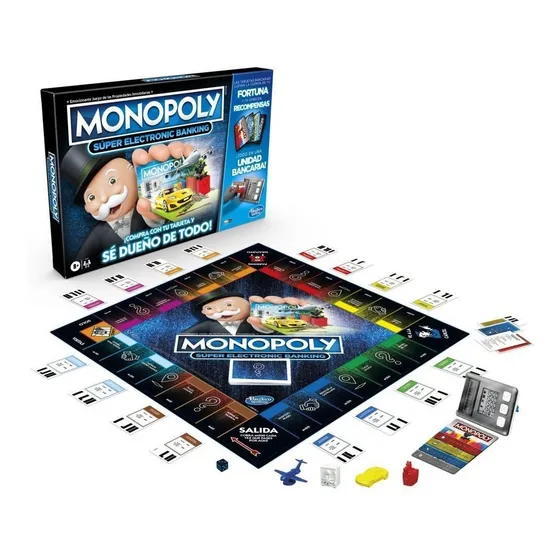 Juego De Mesa Monopoly Banco Electrónico Hasbro