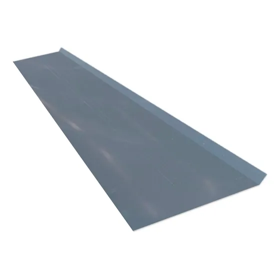Babeta Frontal Plana Gris Armco Calibre 24 X 3 Metros
