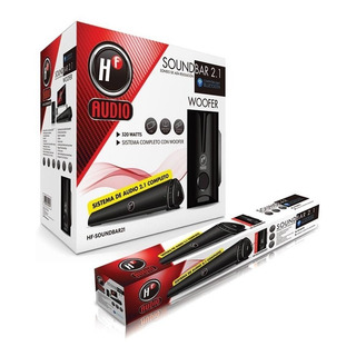 Barra De Sonido Y Woofer 2.1 320w Hf Audio Hf-soundbar21 Barra De Sonido Y Woofer 2.1 320w Hf Audio Hf-soundbar21